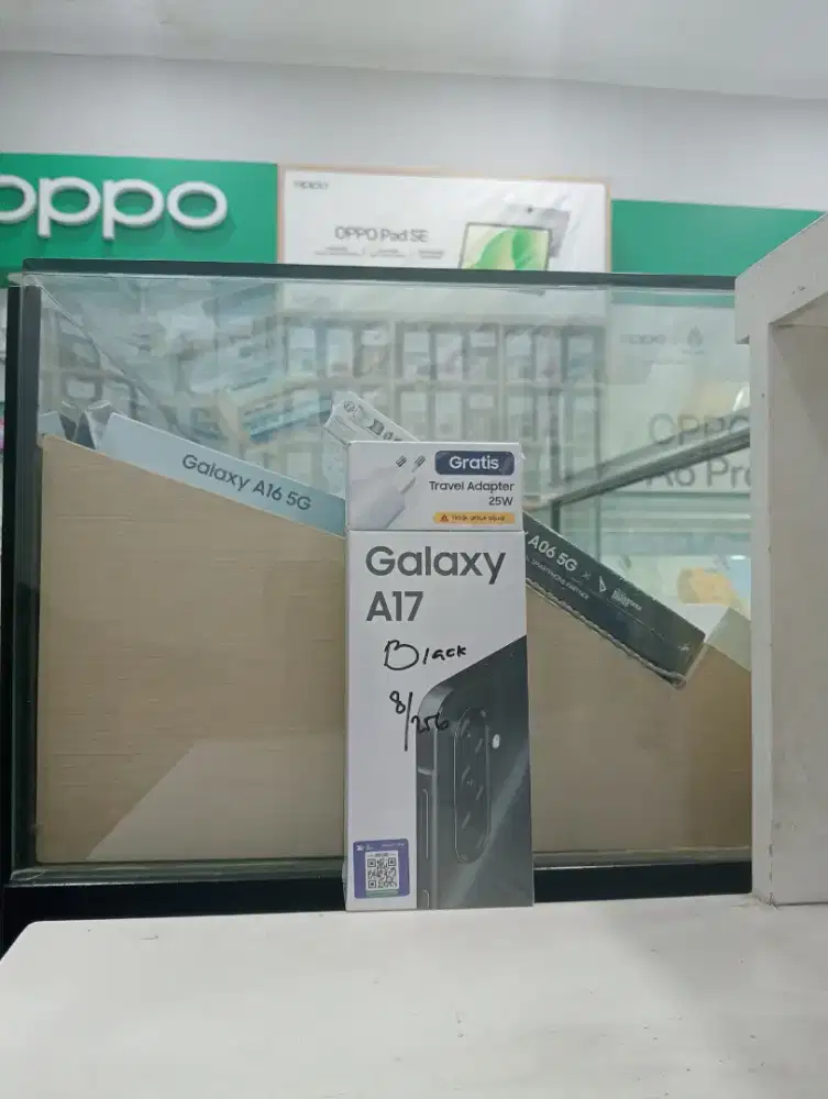 SAMSUNG A17 8/256 NEW MURAH QR GADGET