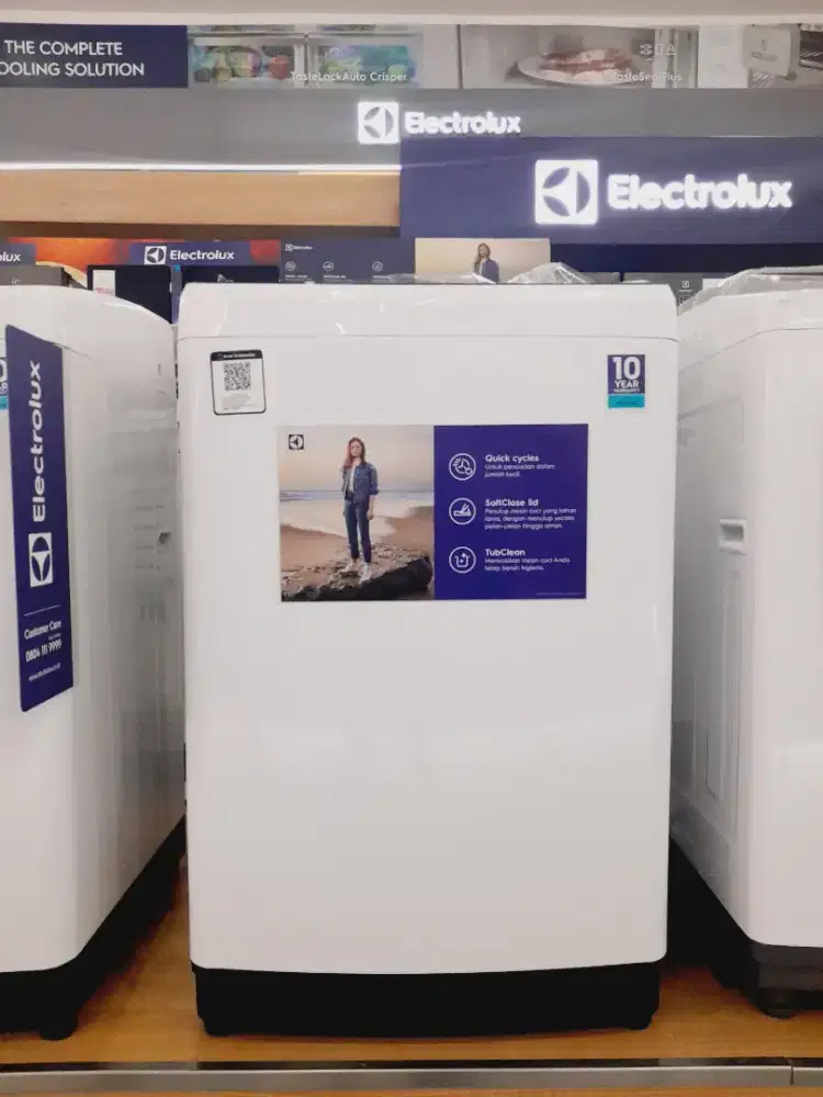 Mesin Cuci Electrolux Top Load 10.5 KG – Cicilan Home Credit