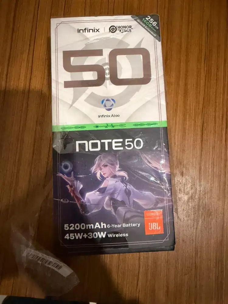 Infinix Note 50 Baru Buka Belum Pernah Pakai