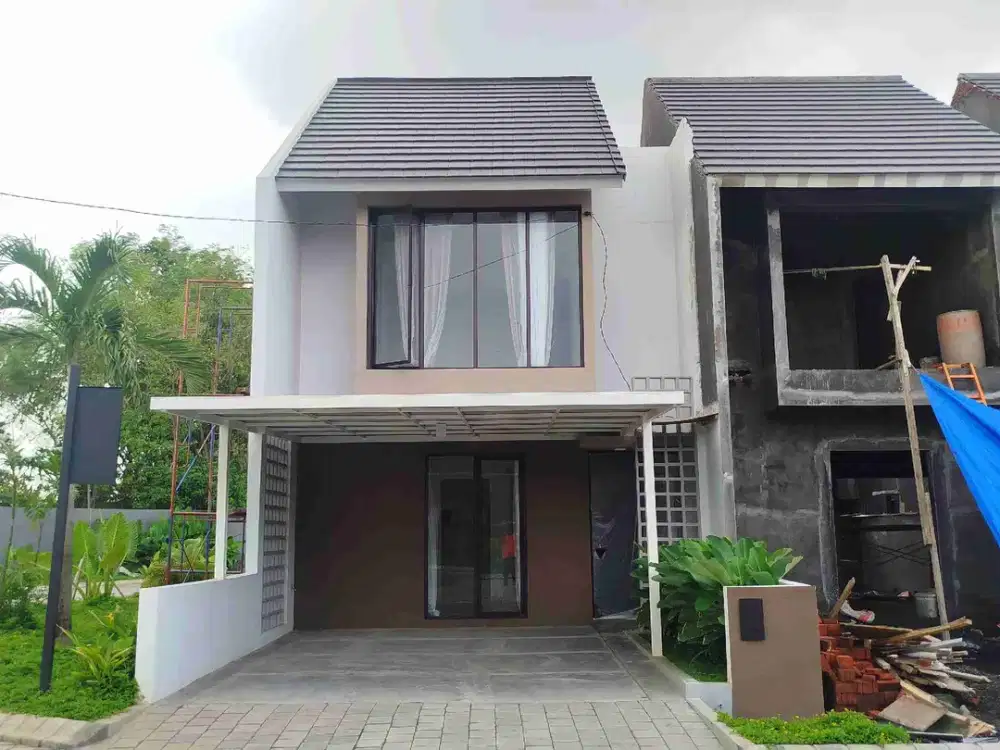 Di Jual Rumah 2 Lantai Modern Elegan Di Selatan Surabaya Sidoarjo Kota