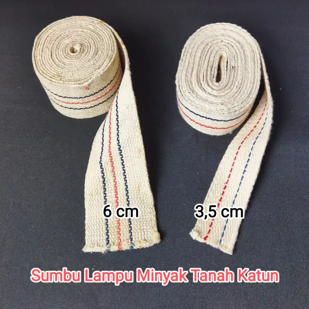 Sumbu Lampu Minyak Tanah (3,5 & 6 cm)
