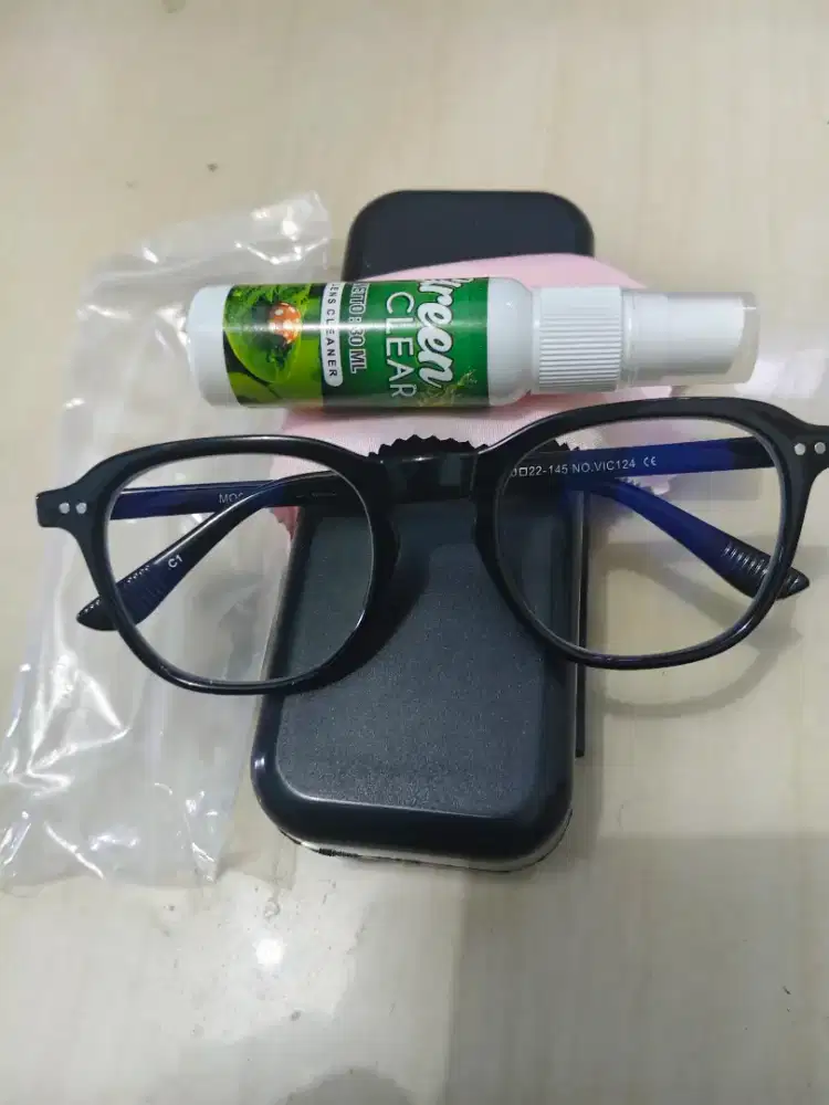 Kacamata utk mata Normal Blueray sinar biru dr Gadget/PC Pria & Wanita