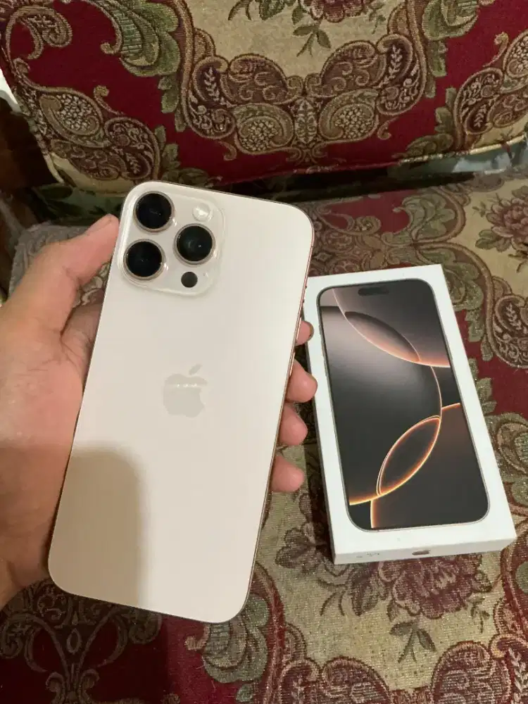 iPhone 16 promax 256gb ibox garansi on sampai april 2026