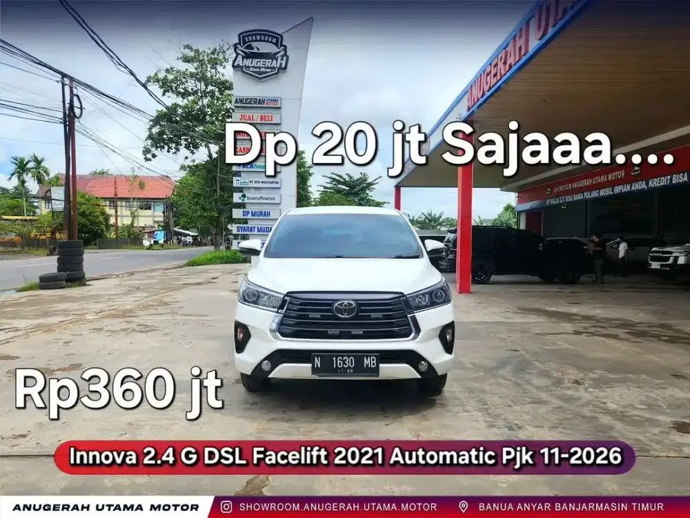Dp20jt INNOVA 2.4 G SOLAR Facelift 2021 Automatic Pjk11-2026