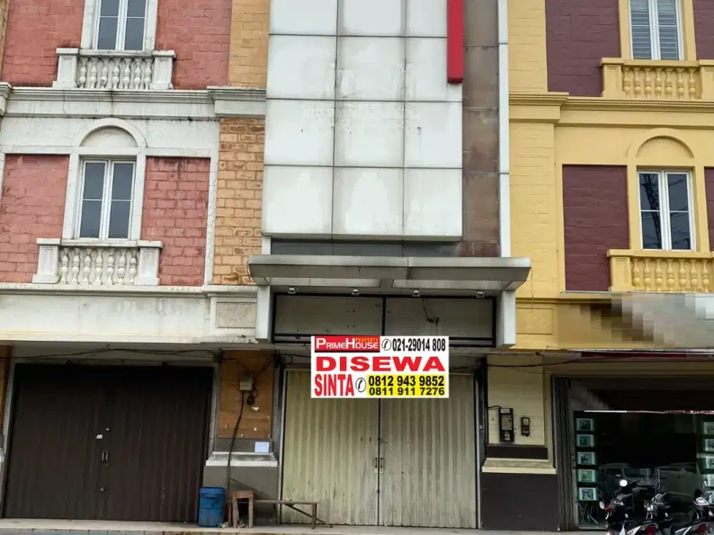 Disewa Ruko Paramount Center Gading Serpong. Lokasi bagus dekat Mall Summarecon Serpong