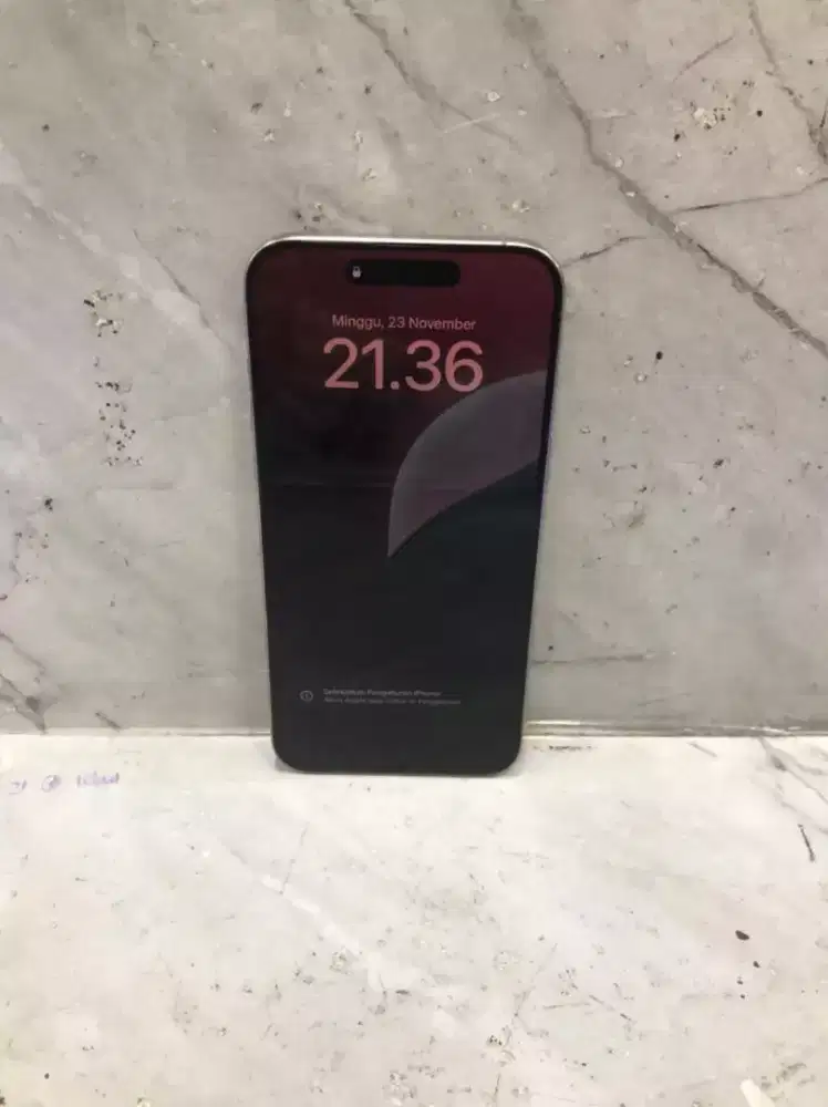 Di jual HP IPHONE 15 PRO MAX 512GB NATURAL TITANIUM IBOX