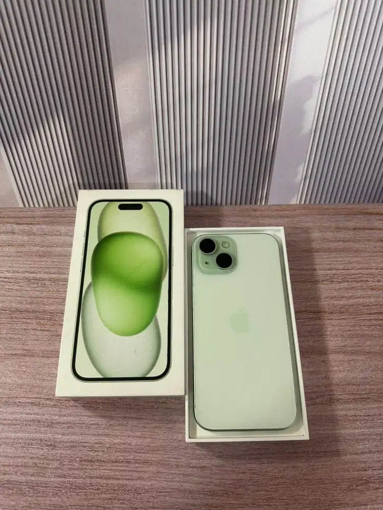 Iphone 15 128gb green fullset ibox