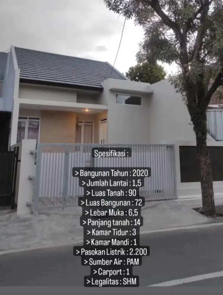 Rumah Minimalis Modern Cidagung