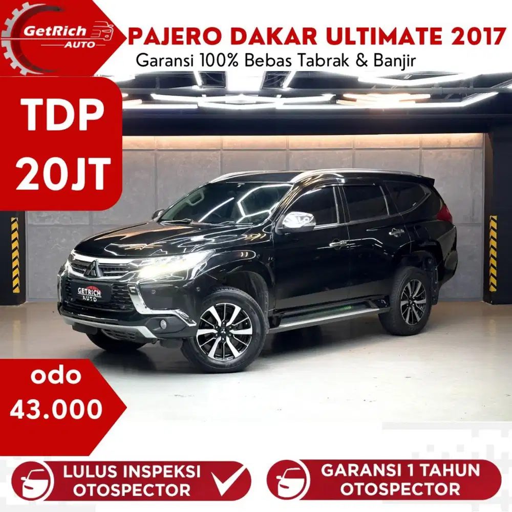 Km 40Ribu Mitsubishi Pajero Dakar Ultimate AT 2017