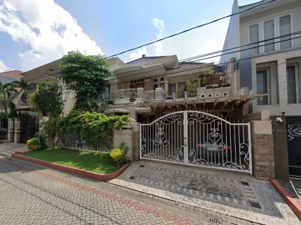 dijual rumah lelang cash di galaxi bumi permai surabaya timur