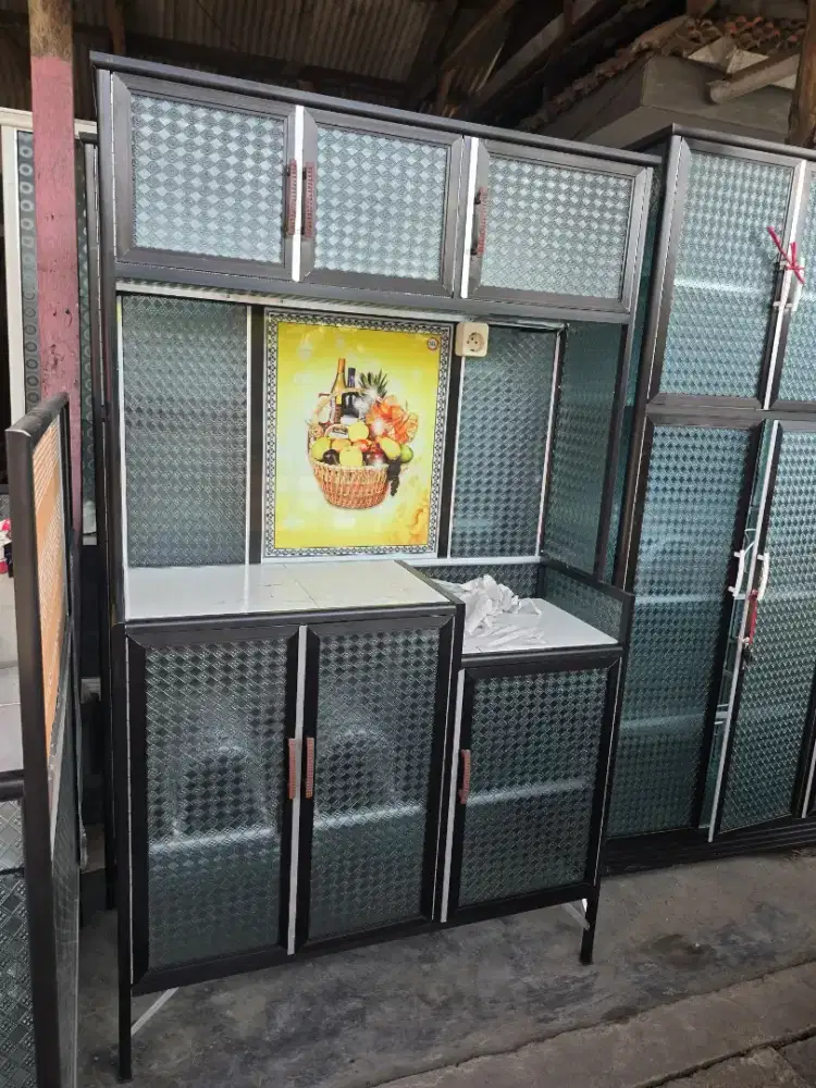 Rak piring alumunium