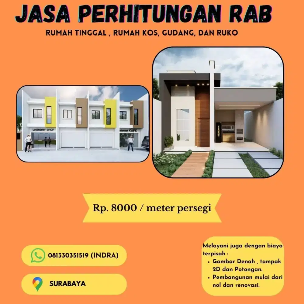 JASA PERHITUNGAN RAB