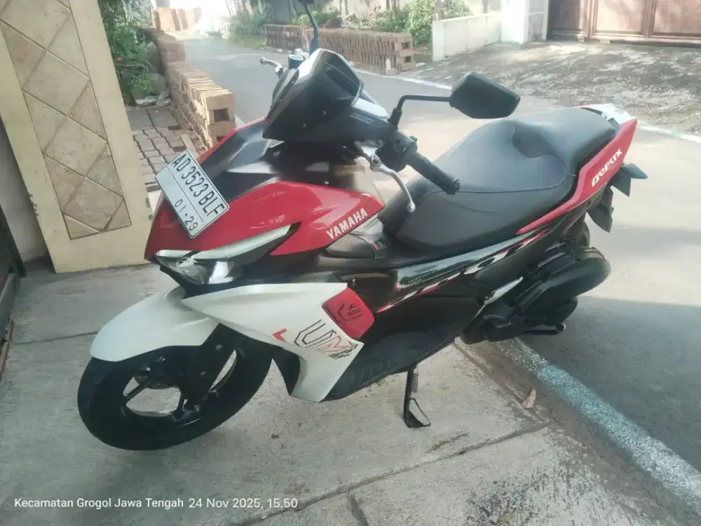 Aerox 2024 merah AD KRA