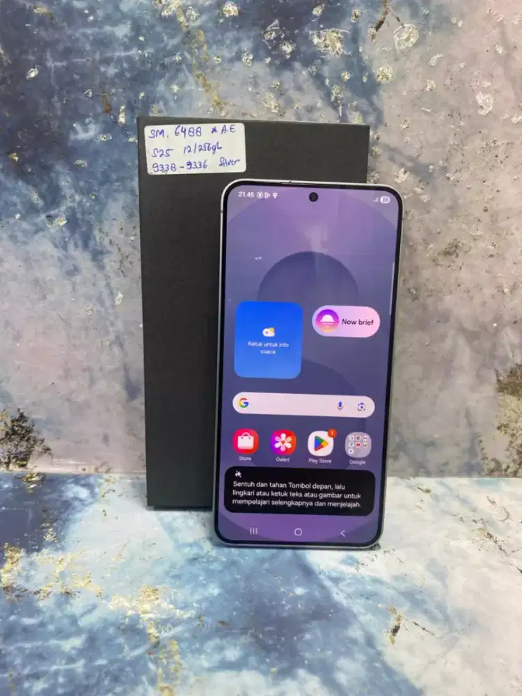 Di jual HP SAMSUNG GALAXY S25 ULTRA 5G SILVER SHADO RAM 12GB ROM 512GB