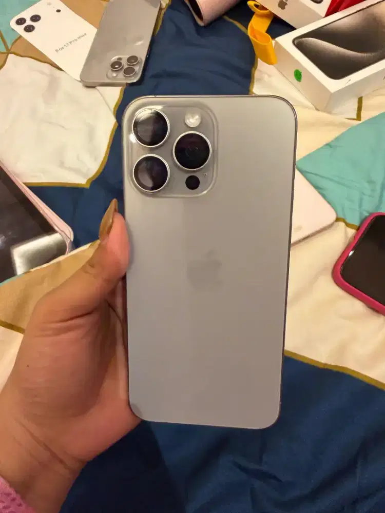 Iphone 15 promax 256 ibox tangan pertama