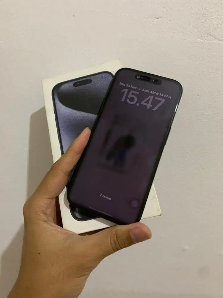 iPhone 15 pro Ibox 128gb fullset b.u