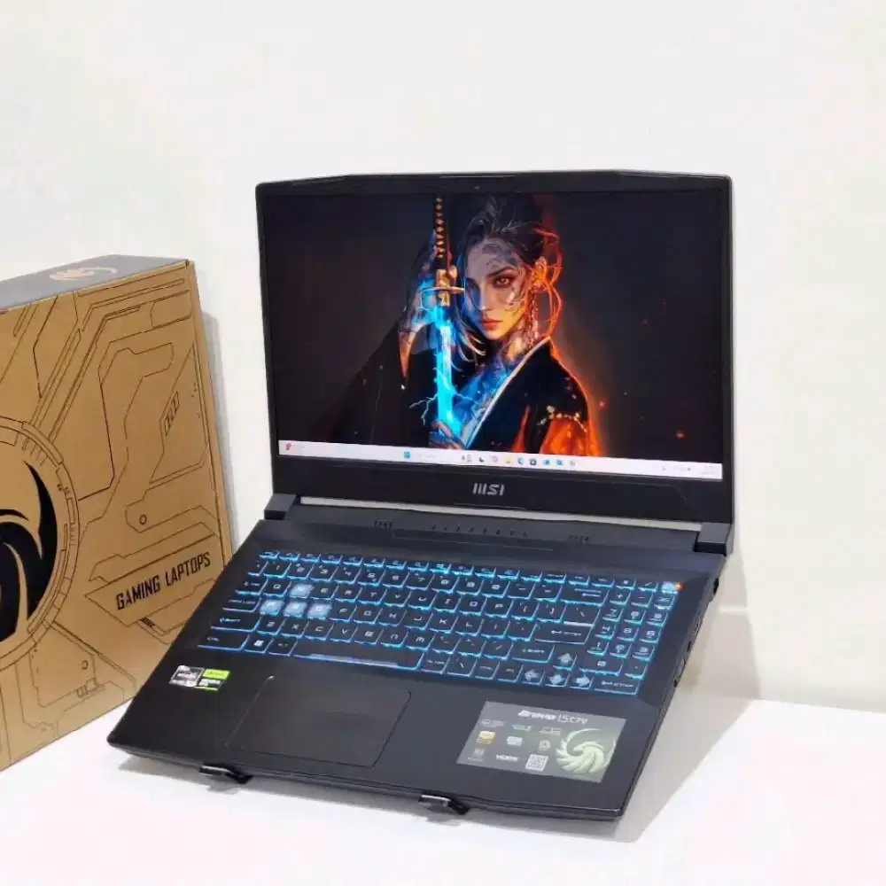MSI BRAVO 15 C7VF RYZEN 7 7435HS RAM 16GB SSD 512GB NVIDIA RTX 4060