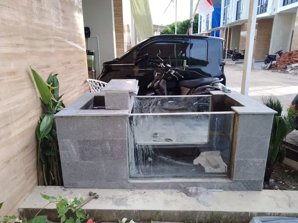 Jasa pembuatan kolam kaca