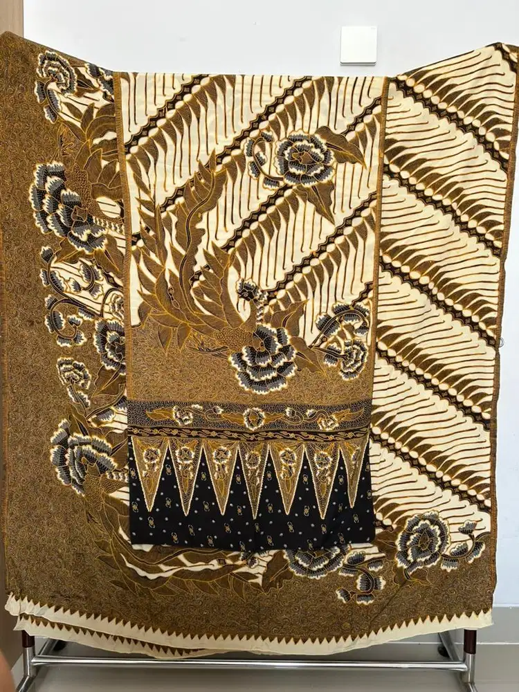 Batik tulis bhn sutra crape