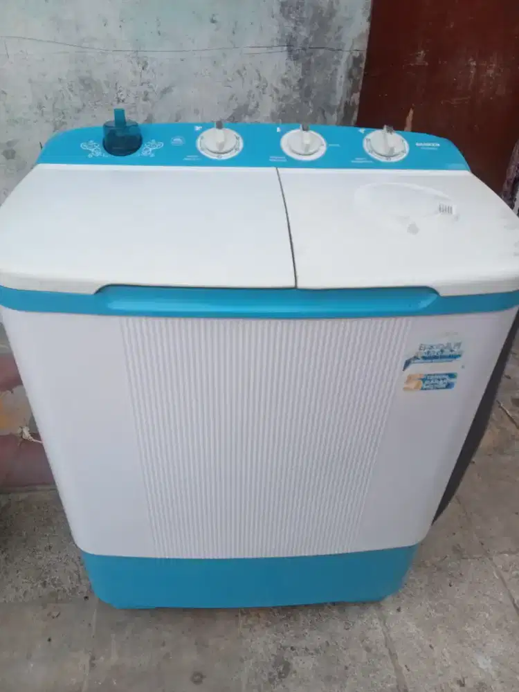 Neglasari msn cuci sanken 8 kg kondisi normal