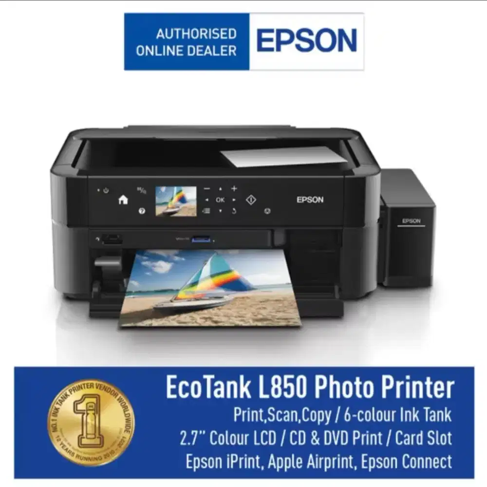 Epson Printer L850 Photo All-in-One lnk Tank Original Epson