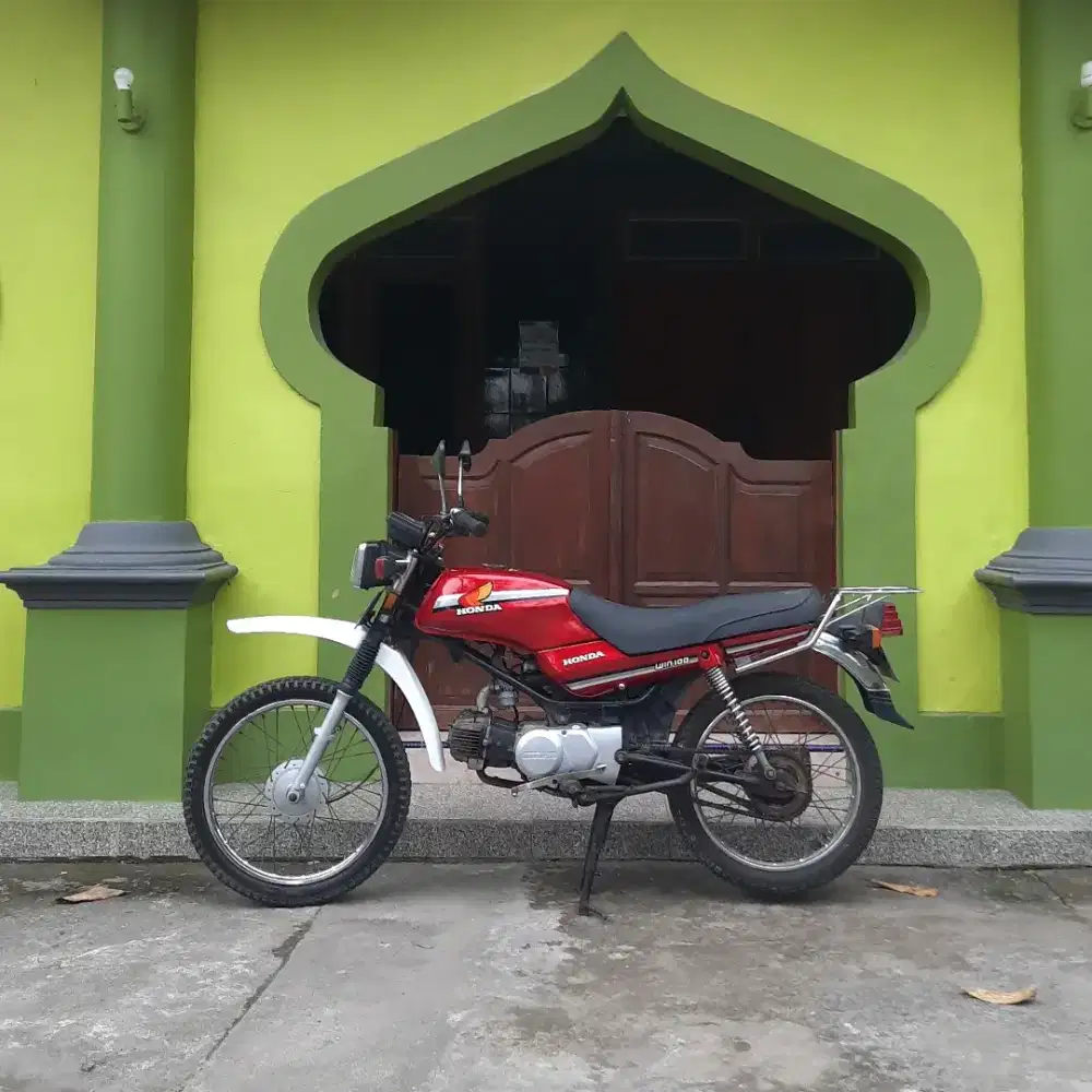 Honda win 100 semi trail lengkap murah