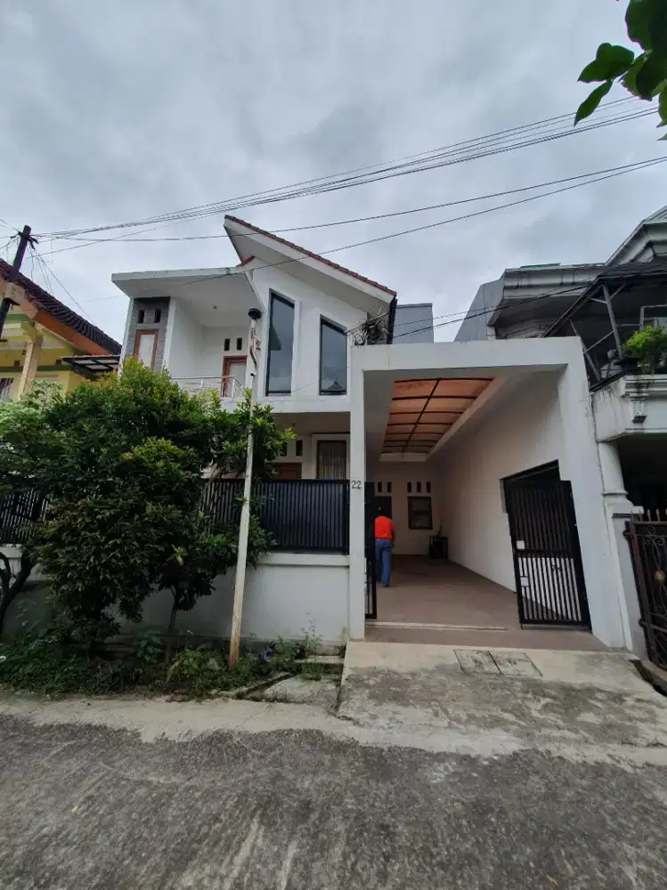 Disewakan Rumah 2 Lantai di Cluster Sanggar Hurip
