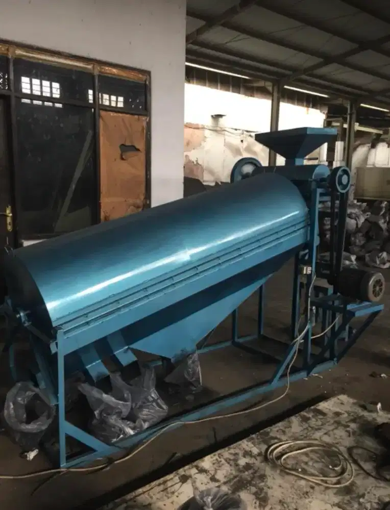 Mesin crusher/giling arang