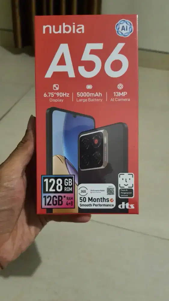 TERMURAH ZTE Nubia A56 4/128