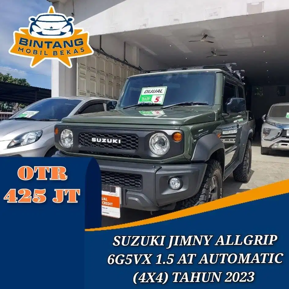 SUZUKI JIMNY ALL GRIP 4X4 1.5 AT AUTOMATIC 1500 CC BENSIN TAHUN 2023