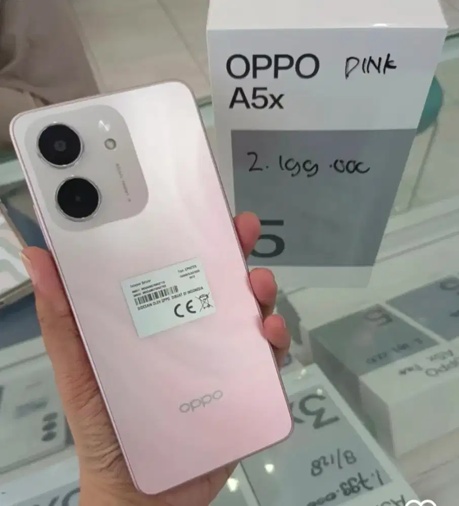 OPPO A5x RAM 6/128 BARU