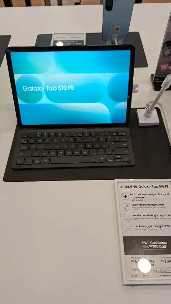 SEFLEKSIBEL ITU CICILAN SAMSUNG TAB S10 FE 5G PAKAI KREDIVO BUNGA 0%