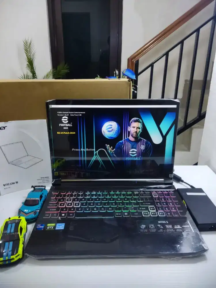 Laptop Render Gaming Acer Nitro Core i7 Ram 16gb ssd+Hdd Dual Vga COD