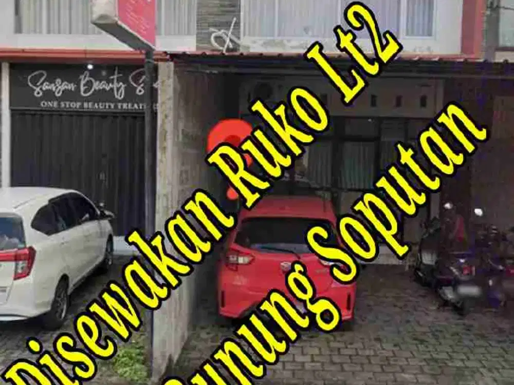 Disewakan Ruko Lt2 di Jln Gunung Soputan I Denpasar Barat Bali