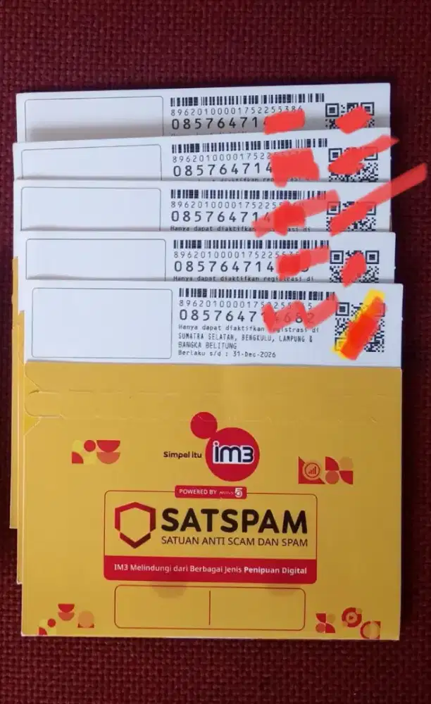 Kartu perdana Im3 3GB