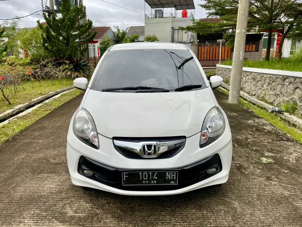 Brio E 1.2 I-Vtec, Matic A/T, Warna Putih, 2016, KM 147rb, Pajak Hidup