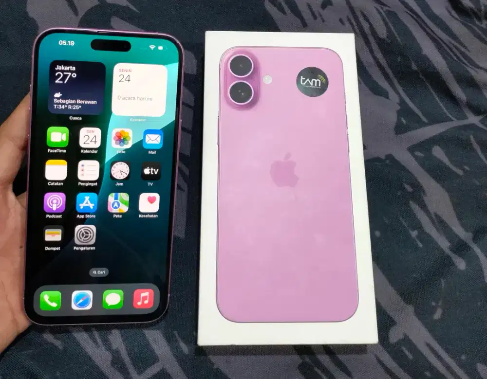 iPhone 16Plus 128gb iBox Garansi On