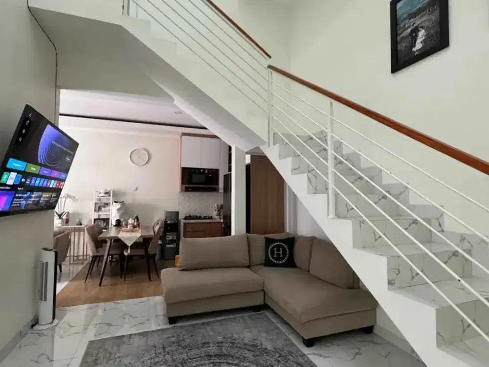 Rumah Style Eropa dalam Cluster di Arcamanik