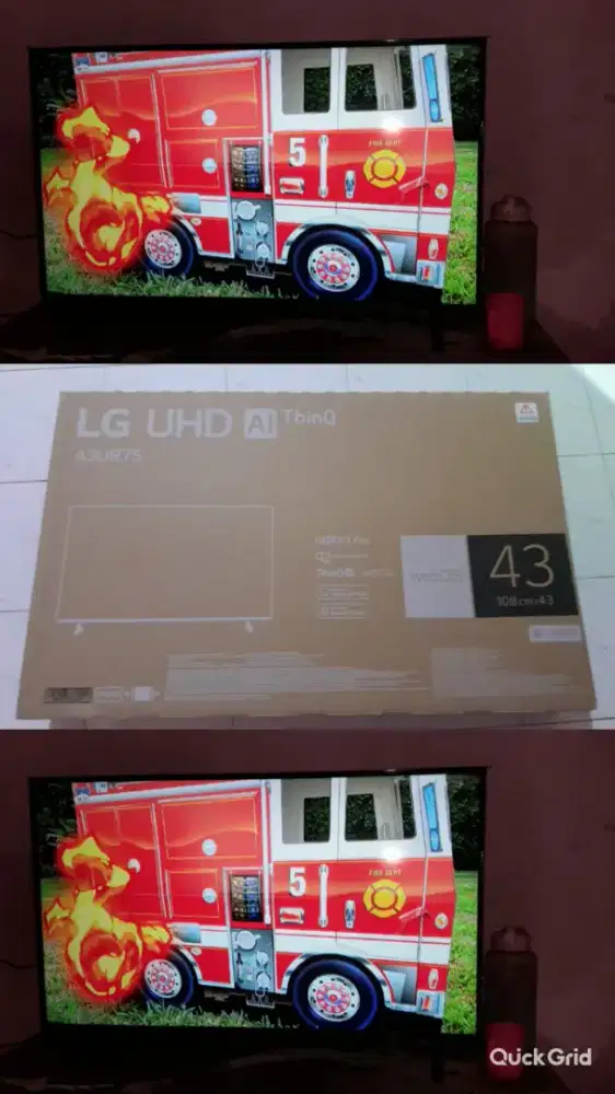 TV LG 43 INC LENGKAP