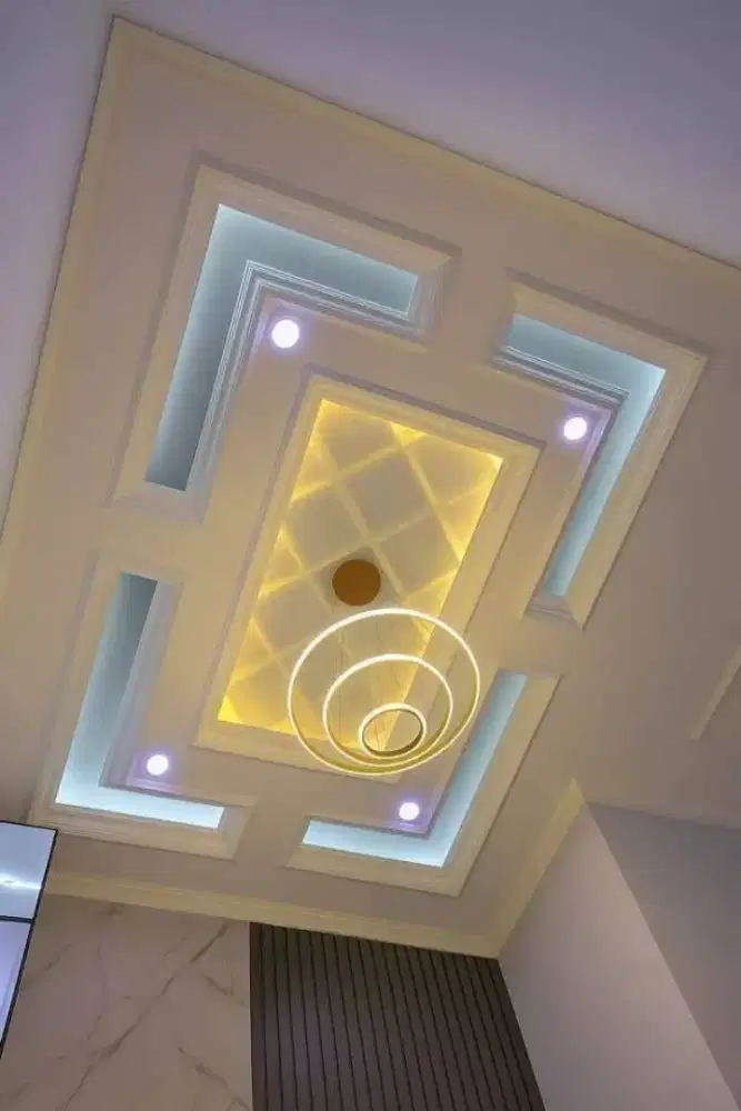 Jasa spesialis plafon gypsum , pvc , wpc , partisi & renovasi lainnya