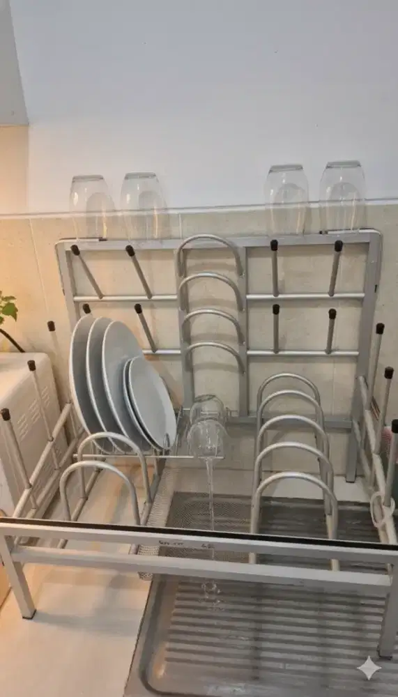 RAK PIRING STAINLESS ALUMUNIUM