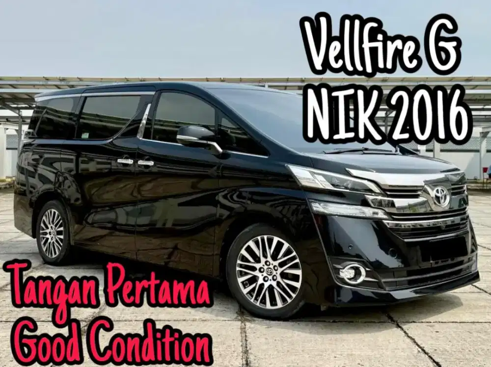 Toyota Vellfire G ATPM 2016 alphard