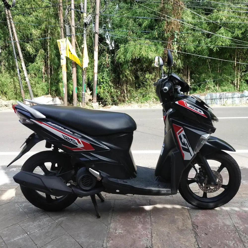Yamaha Soul GT 125 2015 Hitam mesin Nyuss