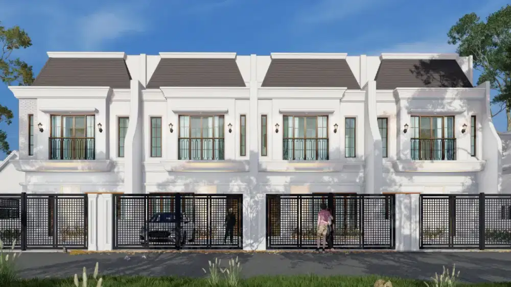 RUMAH KOMPLEK MODERN JALAN STM DEKAT KULINER