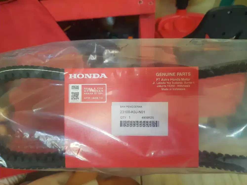 Vbelt beat genio ori ahass