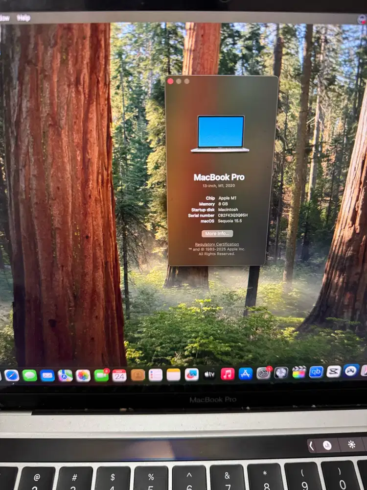 Macbook Pro M1 8/512 GB