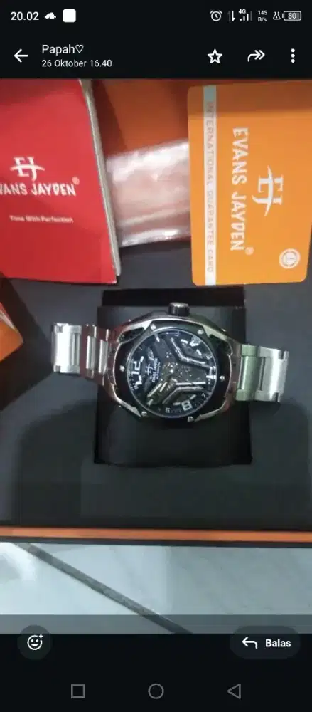 Jual jam tangan EVANS JAYDEN