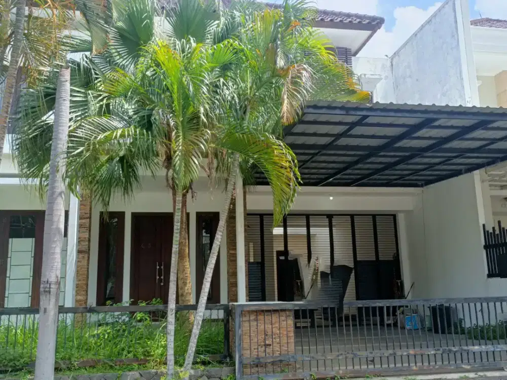 DISEWAKAN RUMAH FULL FURNISH SIAP HUNI KERTAJAYA INDAH REGENDY