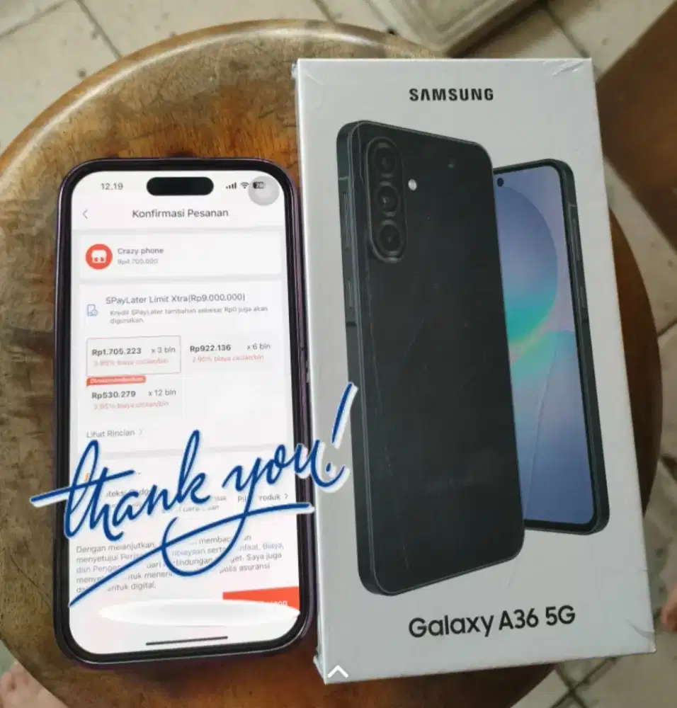 SAMSUNG GALAXY A36 5G NFC RAM 8GB/256GB ORIGINAL GARANSI RESMI