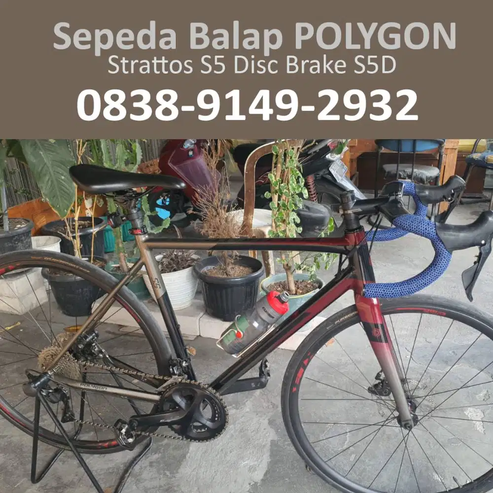 Sepeda Balap Polygon Strattos S5 Disc Brake S5D